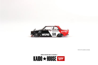 MiniGT X Kaido House 1:64 Datsun Street 510 Racing V1