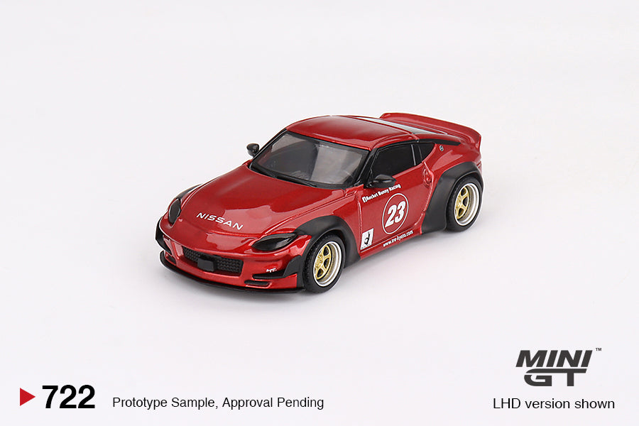 MiniGT 1:64 Nissan Z Pandem – Passion Red – MiJo Exclusive #722