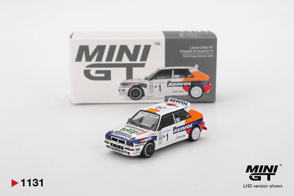 MiniGT 1:64 Lancia Delta HF Integrale Evoluzione #1 1993 Rallye Monte-Carlo #1131