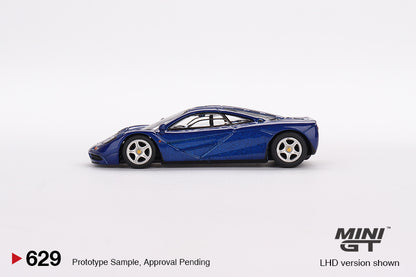 MiniGT 1:64 McLaren F1 Cobalt Blue - MiJo Exclusive #629