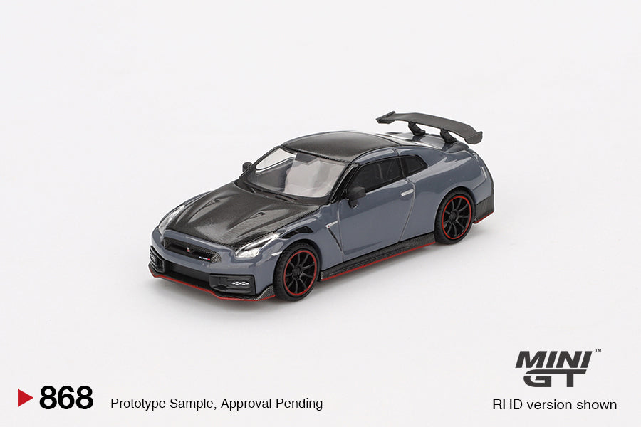 MiniGT 1:64 Nissan GT-R Nismo 2024 NISMO – Stealth Gray #868