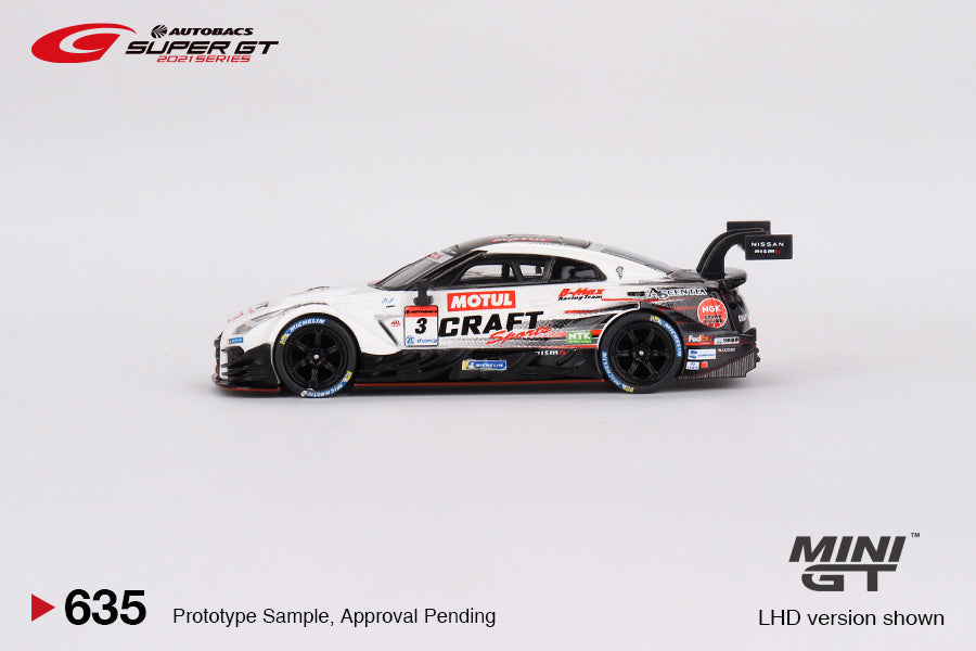 MiniGT 1:64 Japan Exclusive Super GT Nissan GT-R Nismo GT500 #3 NDDP Racing with B-Max 2021 #635