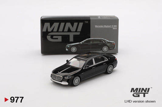MiniGT 1:64 Mercedes-Maybach S680 – Black #977