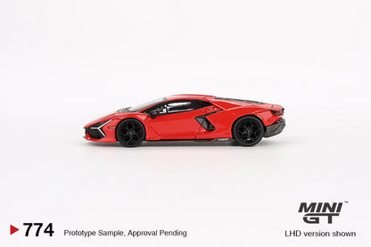 MiniGT 1:64 Lamborghini Revuelto - Arancio Dac Lucido #774