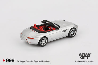 MiniGT 1:64 BMW Z8 – Silver #998