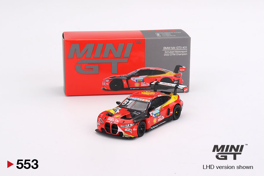 MiniGT 1:64 BMW M4 GT3 #31 Schubert Motorsport 2022 DTM Champion – MiJo Exclusive #553