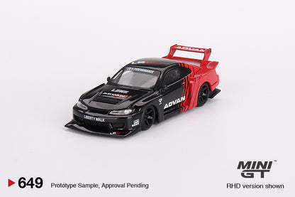 MiniGT 1:64 Nissan LB-Super Silhouette S15 SILVIA ADVAN – MiJo Exclusive #649