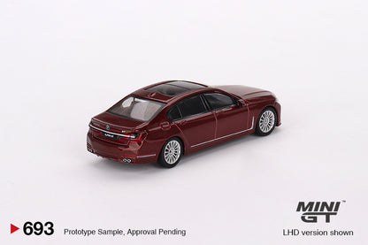 MiniGT 1:64 BMW Alpina B7 xDrive – Aventurin Red Metallic – MiJo Exclusive #693