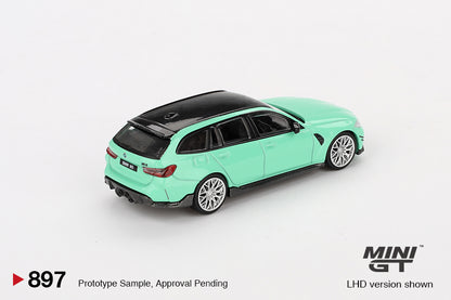 MiniGT 1:64 BMW M3 M Performance Touring – Mint Green #897