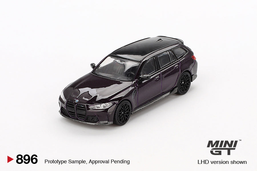 MiniGT 1:64 BMW M3 M Performance Touring – Daytona Violet #896