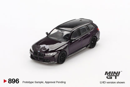 MiniGT 1:64 BMW M3 M Performance Touring – Daytona Violet #896