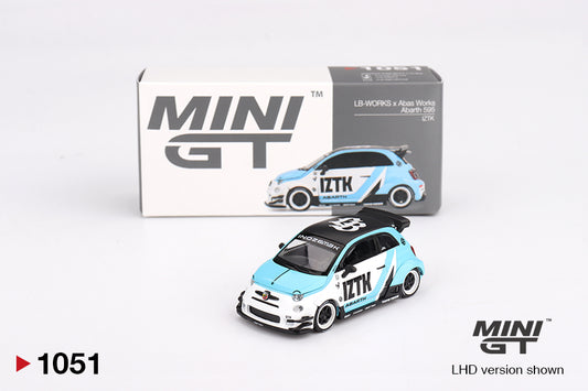MiniGT 1:64 Abarth 595 LB-WORKS x Abas Works IZTK #1051