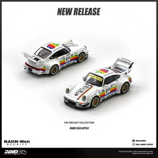 Inno64 1:64 RWB 930 #89 - Apple Livery