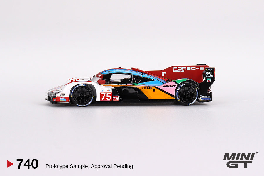 **LIMIT 2** MiniGT 1:64 Porsche 963 #75 Porsche Penske Motorsport 2023 24 Hrs of Le Mans #740