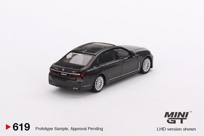 MiniGT 1:64 BMW Alpina B7 xDrive – Dravit Grey Metallic – MiJo Exclusive #619