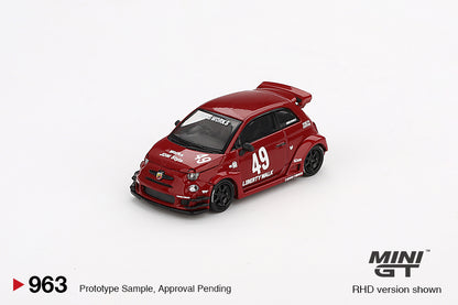 MiniGT 1:64 LB-WORKS x Abas Works ABARTH 595 – Red #963