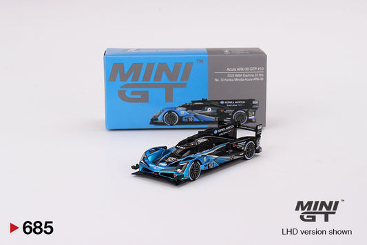 MiniGT 1:64 Acura ARX-06 GTP #10 Konica Minolta 2023 IMSA Daytona 24 Hrs - MiJo Exclusive #685