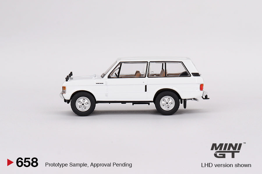 MiniGT 1:64 Range Rover Davos – White – MiJo Exclusive #658