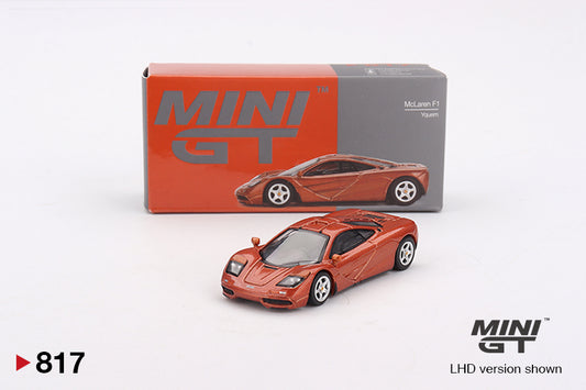 MiniGT 1:64 McLaren F1 – Yquem Orange #817