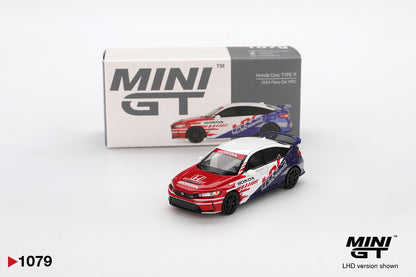 MiniGT 1:64 Honda Civic Type-R 2024 Pace Car HRC #1079