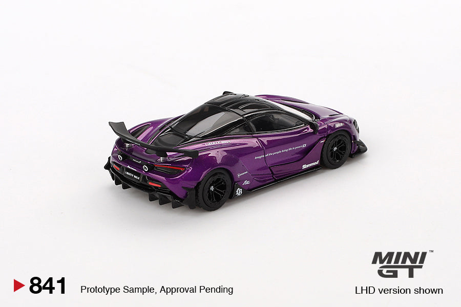 **LIMIT 1** MiniGT 1:64 McLaren 720S LB-Works – Purple #841