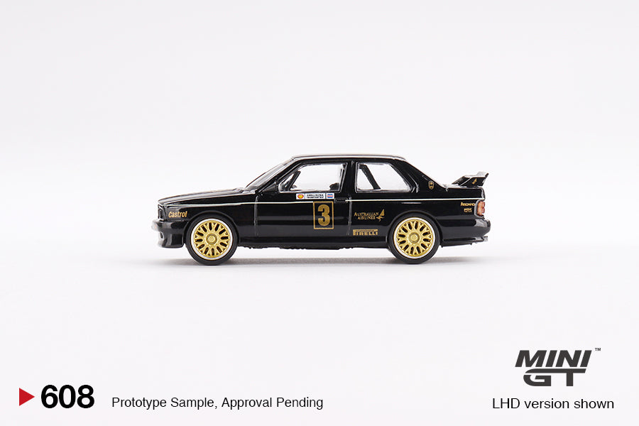 MiniGT 1:64 BMW M3 #3 JPS Team BMW 1987 ATCC Championship Winner - Australia Exclusive #608