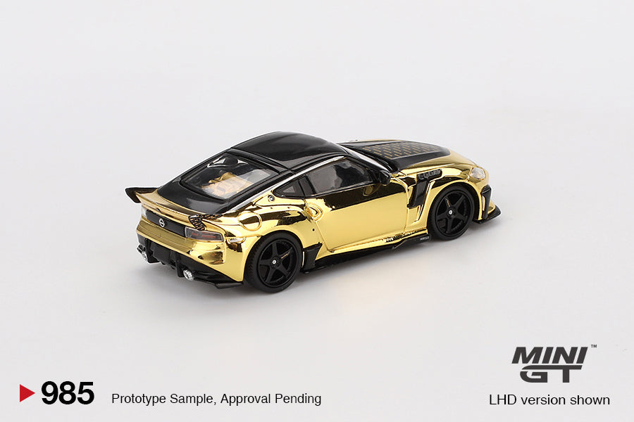 MiniGT 1:64 Nissan Z VeilSide FFZ400 – Gold Chrome #985