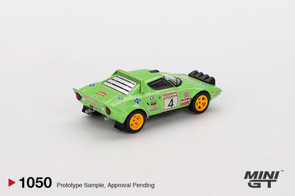 MiniGT 1:64 Lancia Stratos HF #4 1979 Spanish Rally Champion #1050