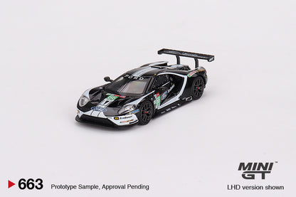 MiniGT 1:64 Ford GT LMGTE PRO 2019 24 Hrs of Le Mans Ford Chip Ganassi Team - 4 Car Box Set