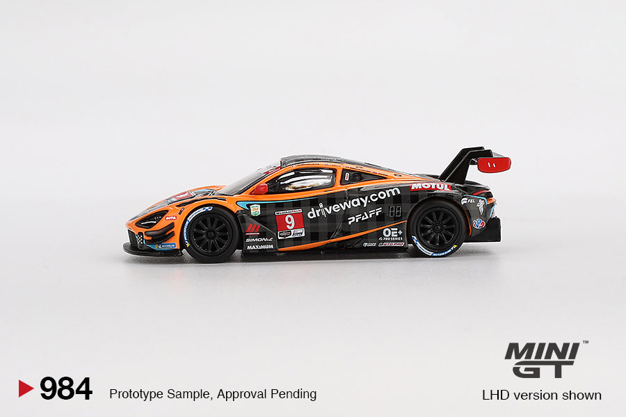 MiniGT 1:64 McLaren 720S GT3 Evo Pfaff Motorsports 2024 IMSA Daytona 24 Hrs #984