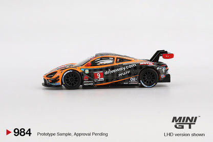 MiniGT 1:64 McLaren 720S GT3 Evo Pfaff Motorsports 2024 IMSA Daytona 24 Hrs #984