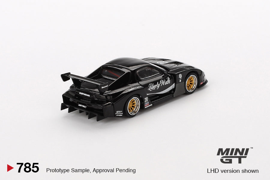 MiniGT 1:64 MAZDA RX-7 LB-Super Silhouette Liberty Walk Black #785