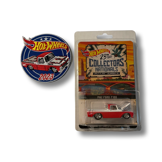 Hot Wheels 23rd Annual Collectors Nationals 1962 Ford F100 With Patch