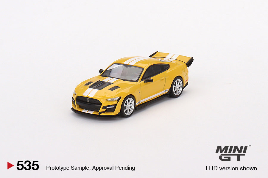 MiniGT 1:64 Shelby GT500 Dragon Snake Concept Yellow - MiJo Exclusive #535