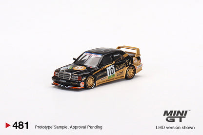 MiniGT 1:64 Mercedes-Benz 190E 2.5-16 Evolution II 1991 Macau Guia Race of Macau AMG/Zung Fu - 3 Car Set MGTS0003