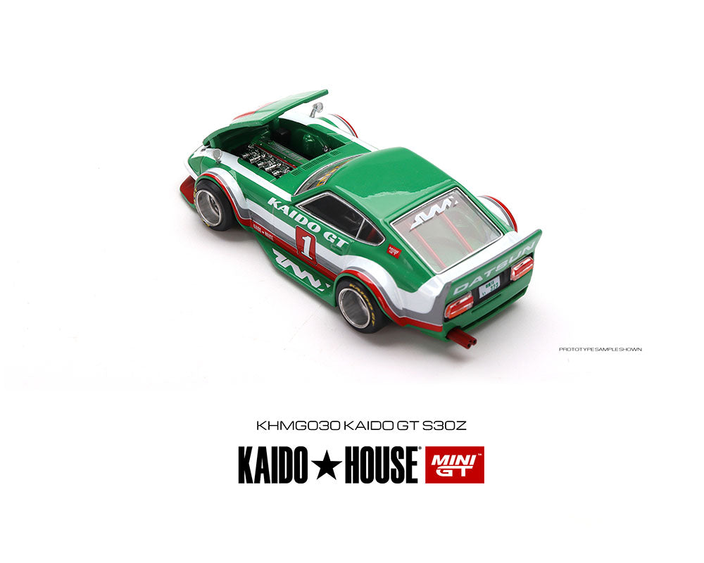 MiniGT x Kaido House 1:64 Datsun Fairlady Z V2 Green & White