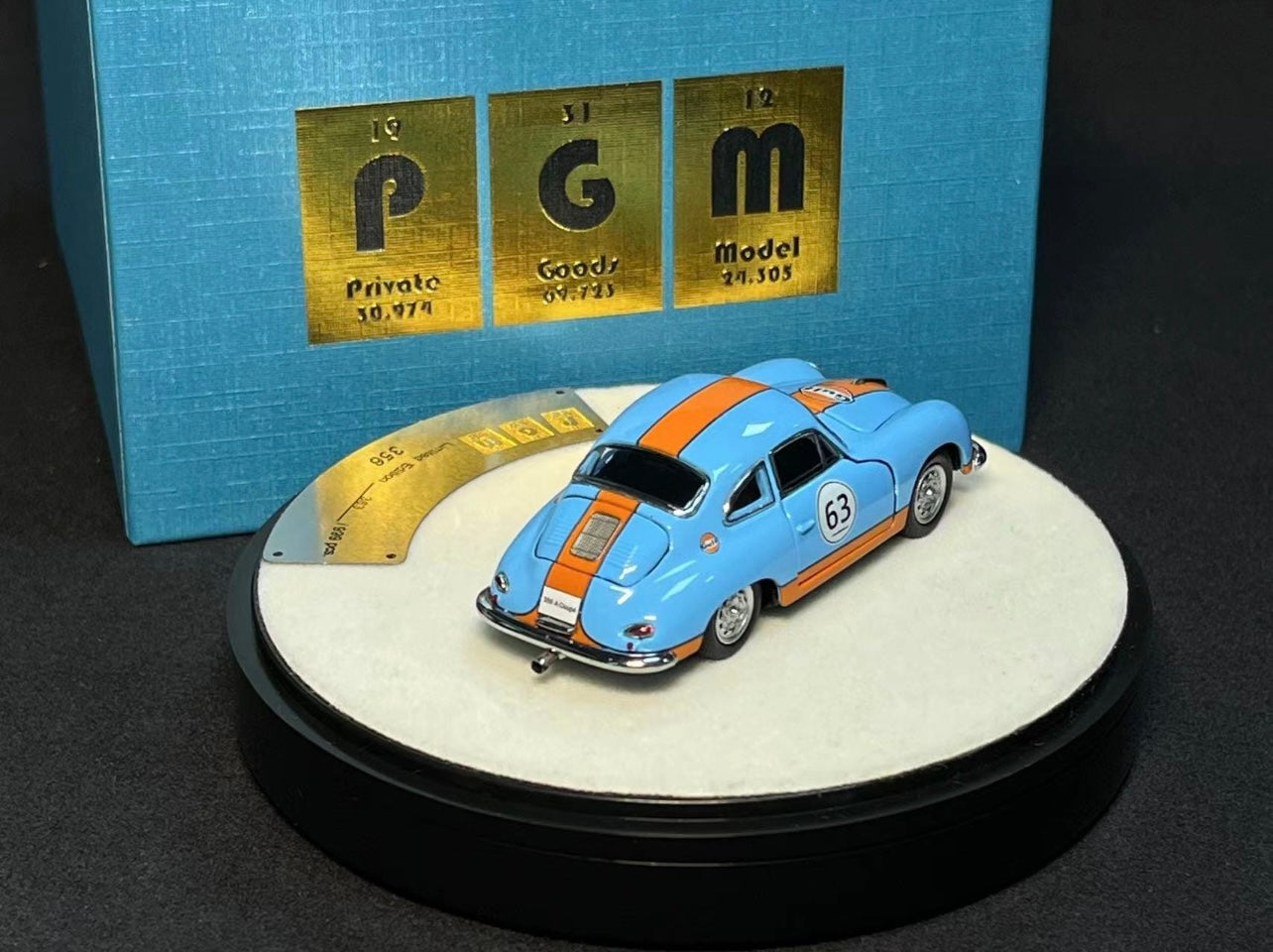 PGM 1:64 Porsche 356 - Gulf