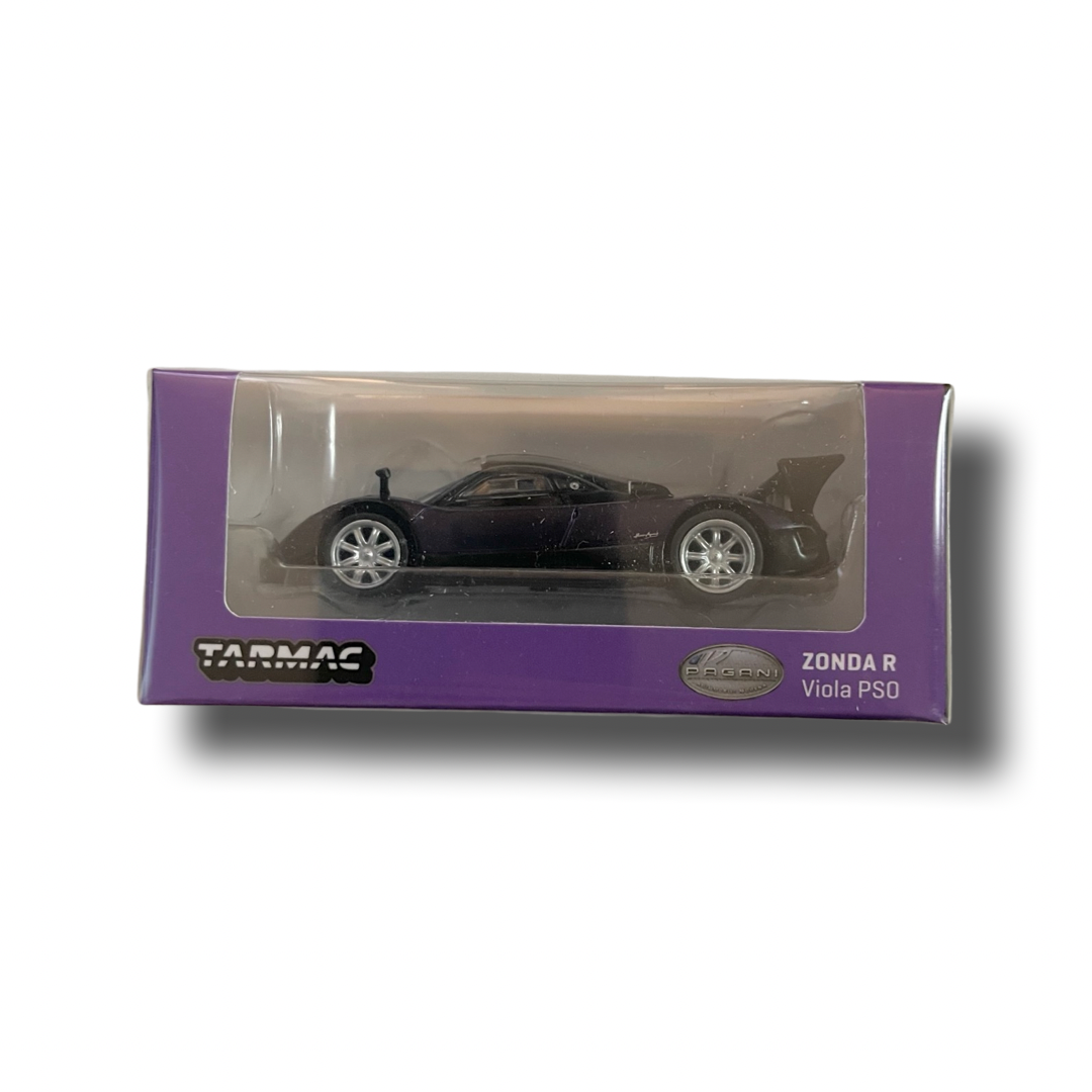 Tarmac Works 1:64 Pagani Zonda R Viola PSO – Global64 *CHASE*