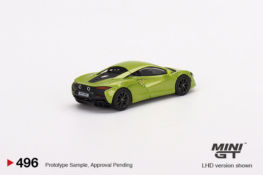 MiniGT 1:64 McLaren Artura Flux Green - MiJo Exclusive #496