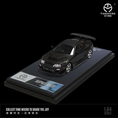 Time Micro 1:64 Toyota Supra A80Z - Black