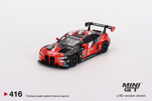 MiniGT 1:64 BMW M4 GT3 #25 BMW Team RLL 2022 IMSA Daytona 24 Hrs Limited Edition - MiJo Exclusive #416