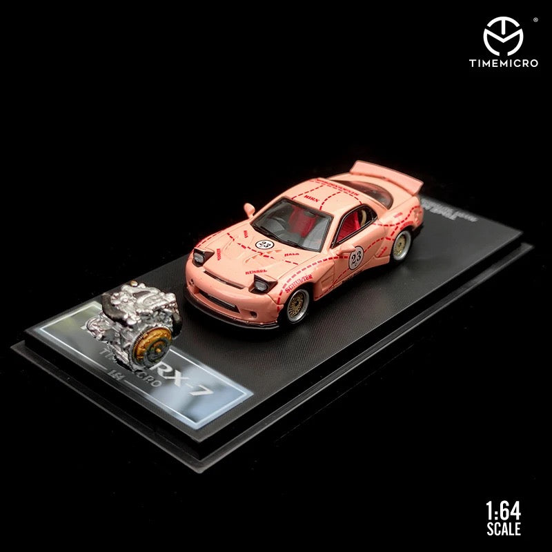 Time Micro 1:64 Mazda RX7 FD - 2 Styles