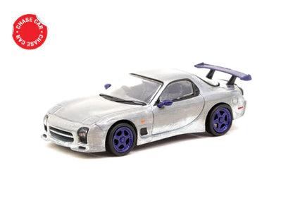 Tarmac Works 1:64 Mazda RX-7 (FD3S) Mazdaspeed A-Spec Innocent Blue Mica - Global64 *CHASE*