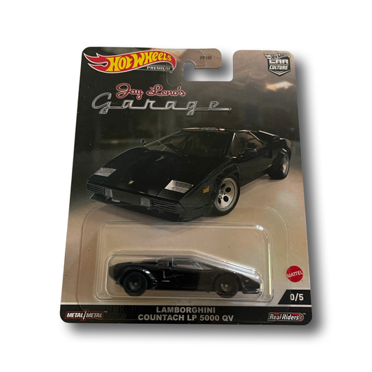 Hot Wheels 2023 Premium Car Culture Series - Jay Leno’s Garage Lamborghini Countach  *CHASE*