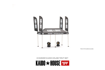 MiniGT X Kaido House 1:64 Kaido House Tent V1 - Black