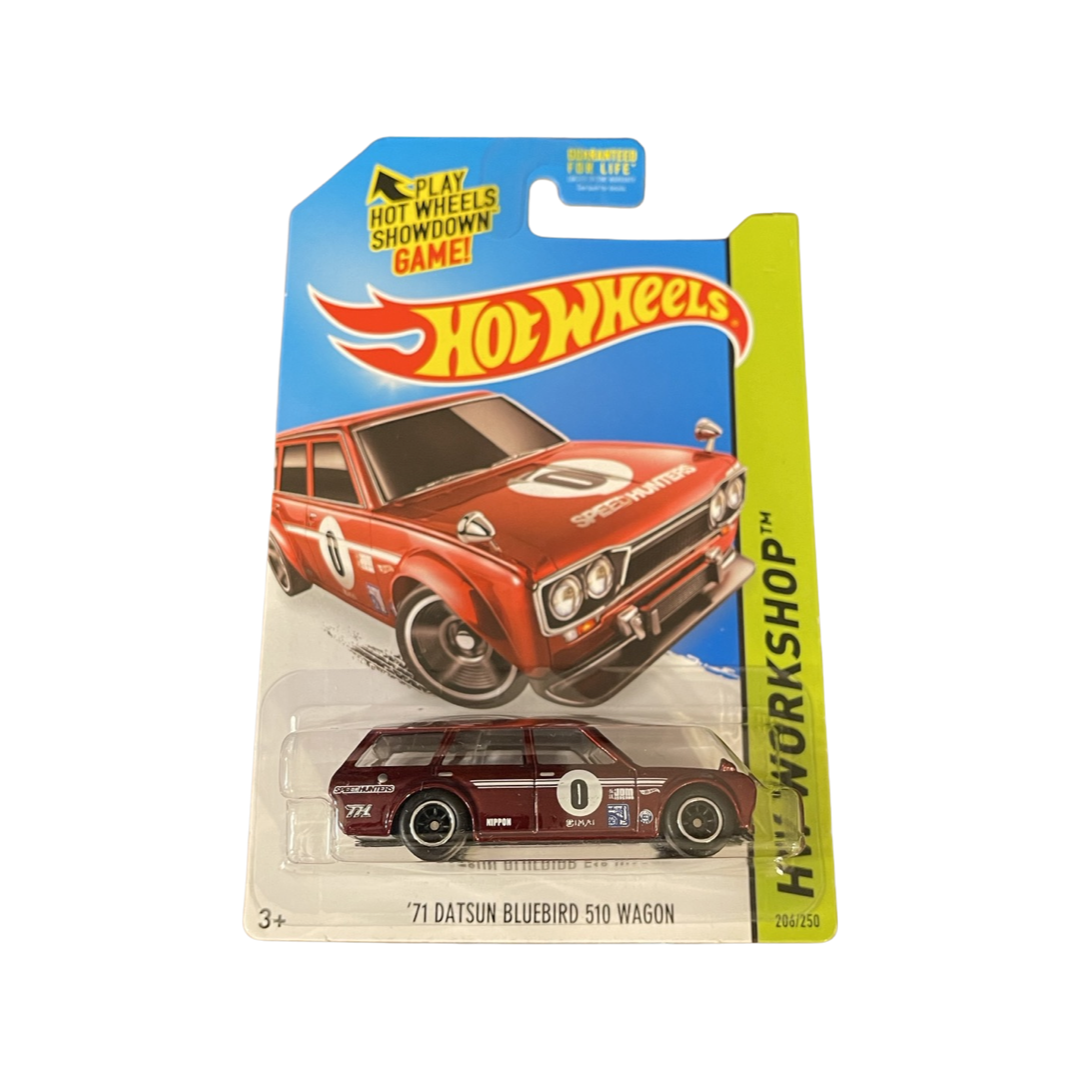 Hot Wheels 2014 Super Treasure Hunt Nissan ‘71 Datsun Bluebird 510 Wagon