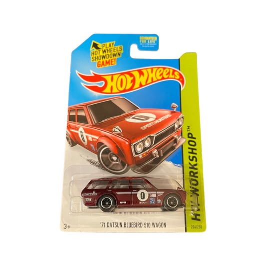 Hot Wheels 2014 Super Treasure Hunt Nissan ‘71 Datsun Bluebird 510 Wagon