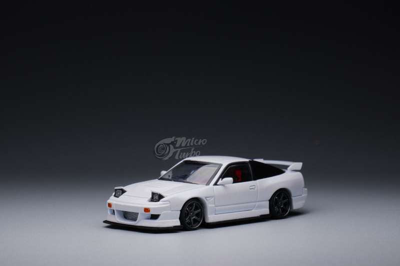 Micro Turbo 1:64 Nissan 180SX Flip Up Lights - White