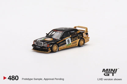 MiniGT 1:64 Mercedes-Benz 190E 2.5-16 Evolution II 1991 Macau Guia Race of Macau AMG/Zung Fu - 3 Car Set MGTS0003