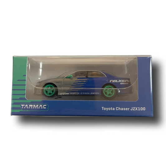 Tarmac Works 1:64 Toyota Chaser JZX100 Falken Tires – Global64 *CHASE*